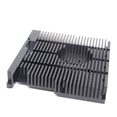 Uitgedreven CNC die Aluminiumdelen Heatsink voor Industrieel Materiaal machinaal bewerken
