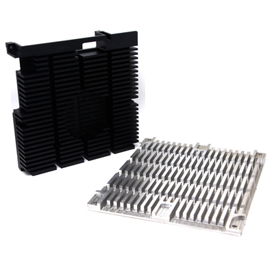 CNC van het Aluminiumdelen van ISO CNC het Aluminiumradiator Koelere Heatsink van het Malendeel